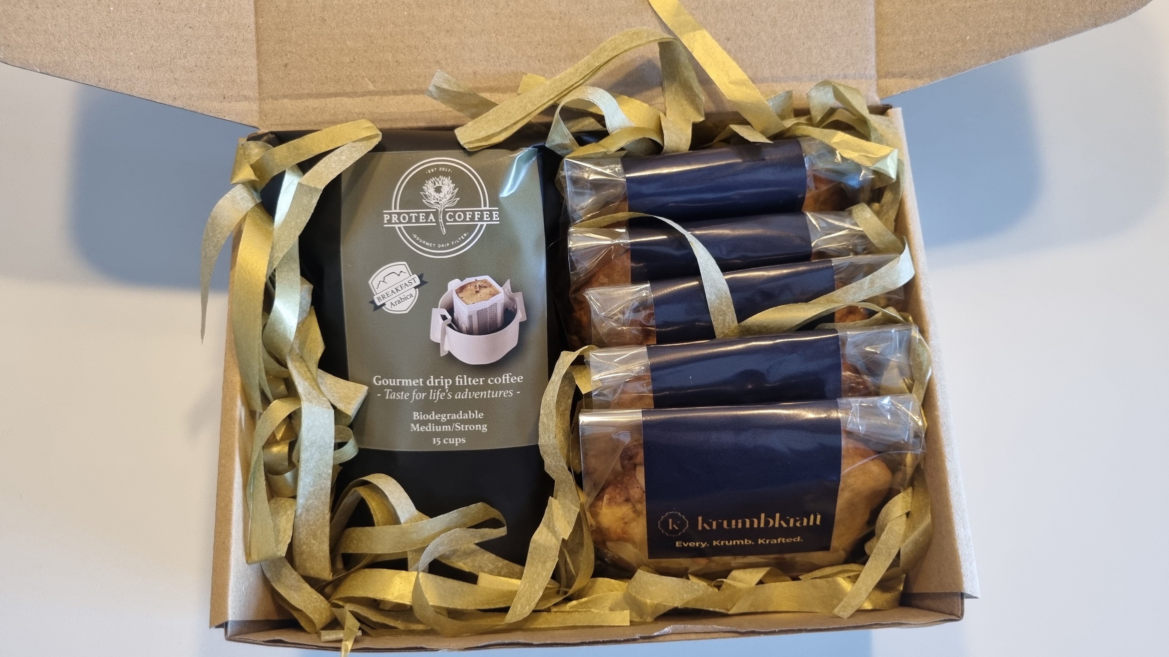 Protea Coffee x Krumb Kraft Gift Box